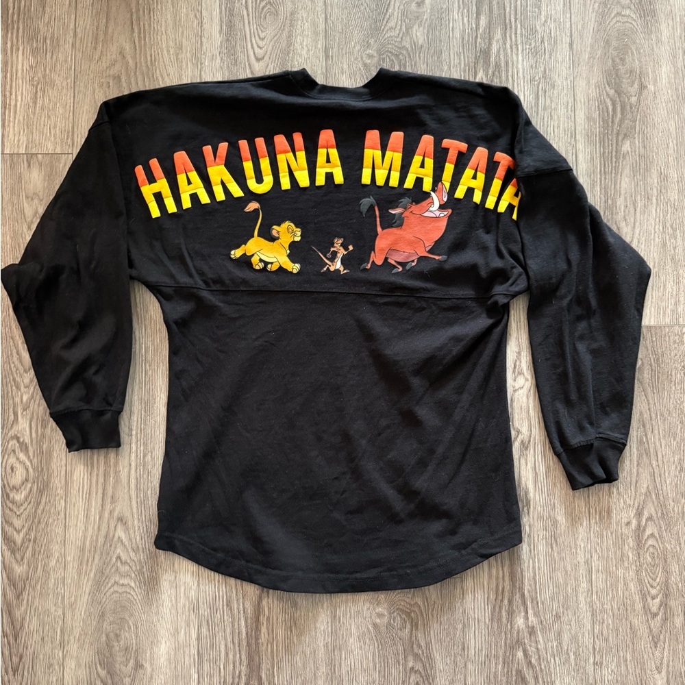 Disney Spirit Jersey Black Hakuna Matata The Lion King